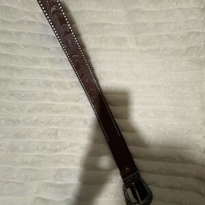 Women’s Brown Leather Belt